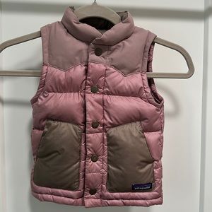 Girls Patagonia Vest Size 3T